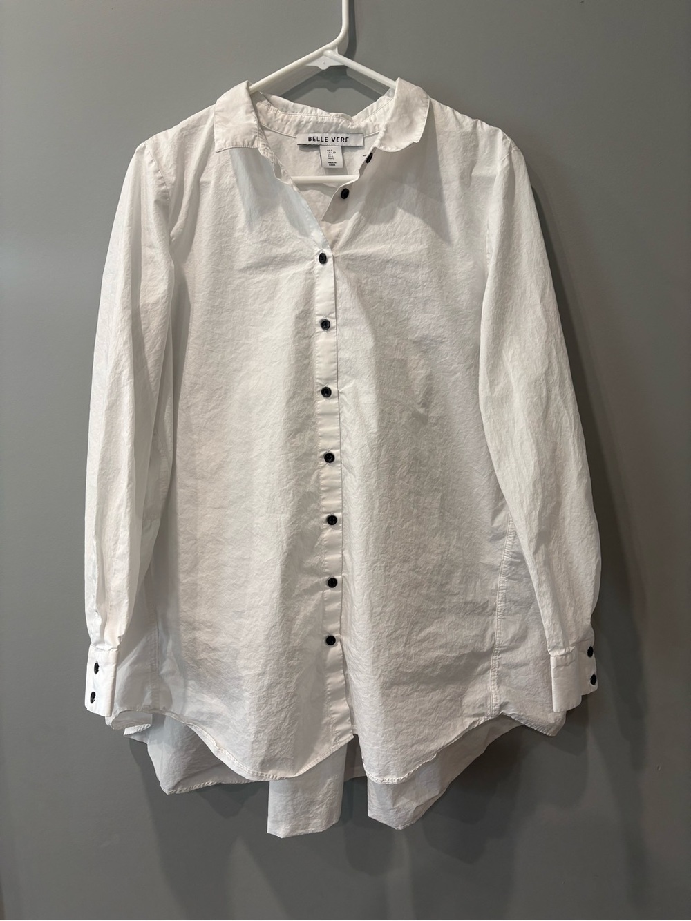 Belle Vere Oversized Button-Down Shirt for Women
